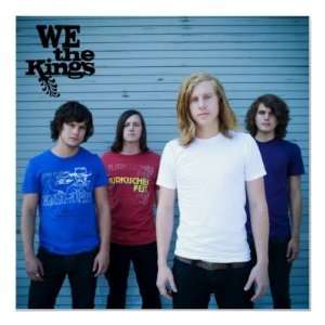  We the Kings Band Poster