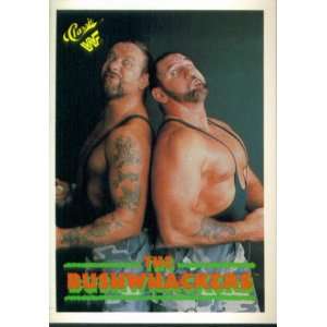  1990 Classic WWF Wrestling Card #70  Bushwhackers Sports 