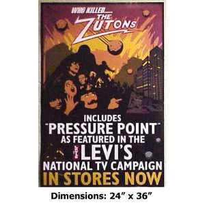  THE ZUTONS In Stores 24x36 Poster 