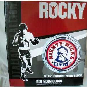  Micks Gym 14.75 Neon Clock Case Pack 4 