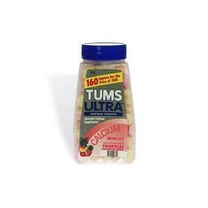  Tums Ultra Tabs Tropical Fruit Size 160 Health 