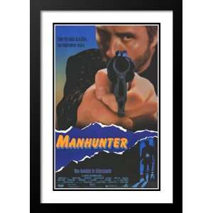 Manhunter 20x26 Framed and Double Matted Movie Poster   Style B   1986