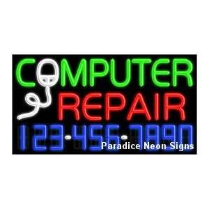  Computer Repair Neon Sign