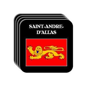  Aquitaine   SAINT ANDRE DALLAS Set of 4 Mini Mousepad 