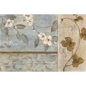 Tava Studios 36W by 24H  Spring Cherry Blossoms II CANVAS Edge #5 