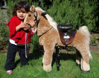 The Giddyup N Go Pony is design for both indoor and outdoor play 