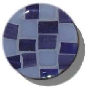    927PC1, Round 1 Diameter Glass Knob, Square Cuts