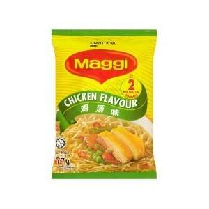 Maggi 2 Minute Chicken Flavour Noodles 77G x 4  Grocery 