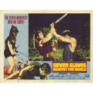  Seven Slaves Against the World Movie Poster (11 x 14 