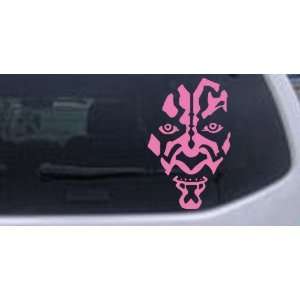 Star Wars Darth Maul Car Window Wall Laptop Decal Sticker    Pink 3in 