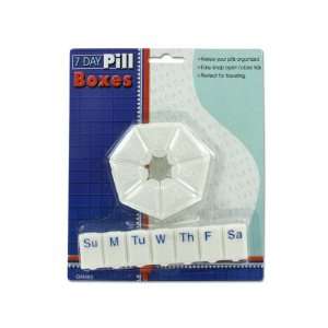  Bulk Pack of 72   2 pack of seven day pill boxes (Each) By 