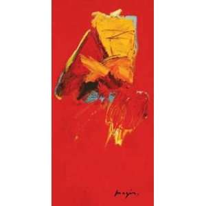  Pascal Magis   Triptyque Rouge III Canvas