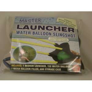 150 Yard Water Balloon Launcher Master Slingshot Kit Includes Case 