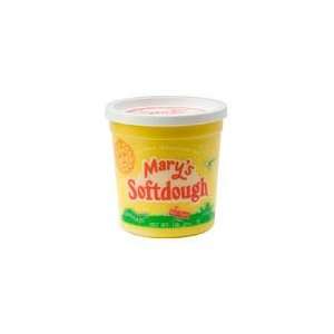    Marys Softdough Natural Playdough   Yellow   18 oz. Toys & Games
