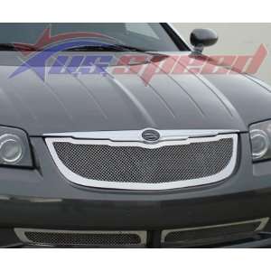 2007 UP Chrysler Crossfire Polished Wire Mesh Grilles 3PC 