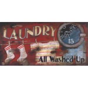  All Washed Up   Poster by Cat Bachman (20x10)