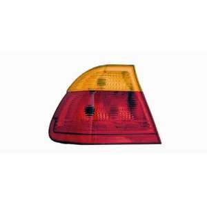 2001 2003 BMW 3 SERIES COUPE LENS & HOUSING AMBER REPLACEMENT TAIL 