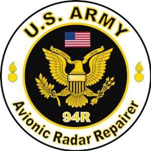  United States Army MOS 94R Avionic Radar Repairer Decal 