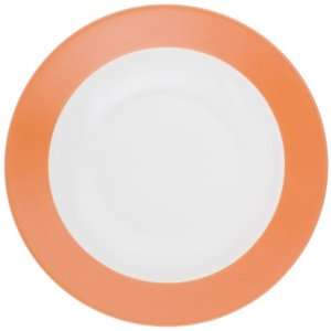  Pronto orange breakfast plate round flat 8.07 inches 