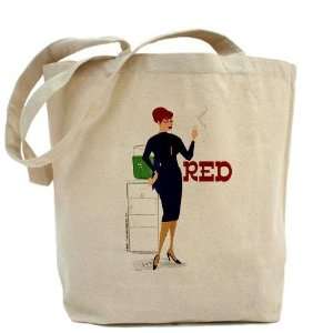  Mad Men Red Tv show Tote Bag by  Beauty