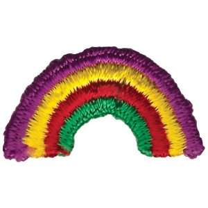  Iron On Appliques Rainbow 2/Pkg [Office Product] 