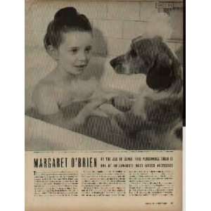 MARGARET OBRIEN   At the age of seven, this personable child is one 