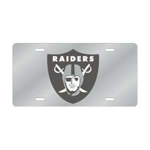  Oakland Raiders Laser Cut License Plate