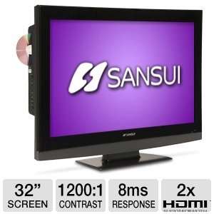  Sansui 32 Class LCD HDTV/DVD Combo Electronics
