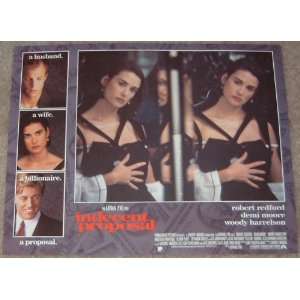 INDECENT PROPOSAL Movie Poster Print   11 x 14 inches   Demi Moore 