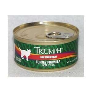  Triumph Turkey Formula For Cats 24/5.5 oz cans  Pet 