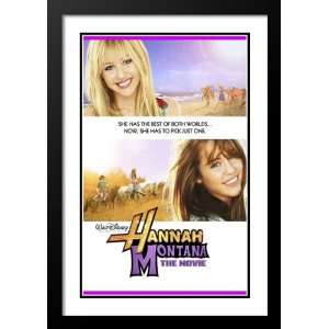  Hannah Montana The Movie Framed and Double Matted 20x26 Movie 