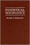 Statistical Mechanics, (1891389157), Donald A. McQuarrie, Textbooks 