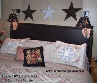 Authentic Tin USA Amish made BARN STAR~21~color choice  