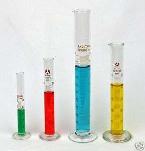 GRADUATED CYLINDERS   10, 25, 50, 100 mL CYLINDER  