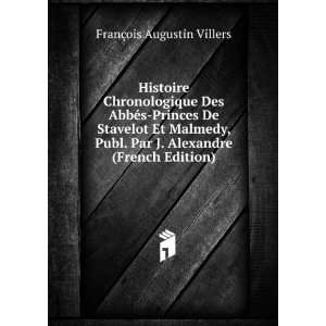  Par J. Alexandre (French Edition) FranÃ§ois Augustin Villers Books