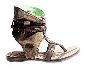 REPLAY FUZZY BROWN SUMMER SANDALS WOMENS SHOES NEW 8 41  