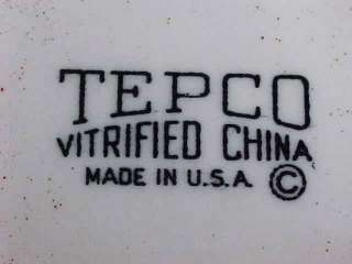 Rare   Tepco   Vitrified China   Salesman Sample   Ashtray   Gotta L 