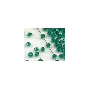  Emerald 3mm Bicone Arts, Crafts & Sewing