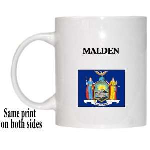  US State Flag   MALDEN, New York (NY) Mug 