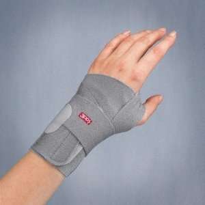  ThumSling Long CMC Joint Support Brace in Gray Style Left 