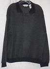 Knightsbridge Mens Navy & Gray Long Sleeved Knit Pullover, Size XL 