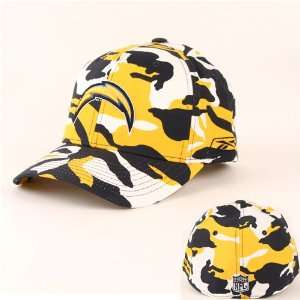  San Diego Chargers Flex Fit Camouflage Baseball Hat 