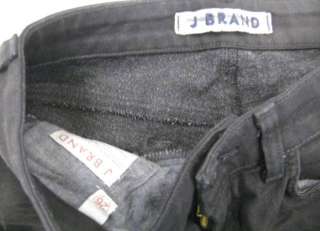 NWOT J Brand Skinny Stretch Shadow Black Jeans   Size 26  
