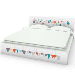  The meeting Decal for IKEA Malm Bed Front & Back
