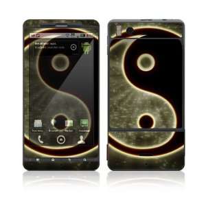  Ying Yang Protector Skin Decal Sticker for Motorola Droid 