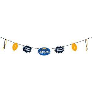  San Diego Chargers Clothesline Banner
