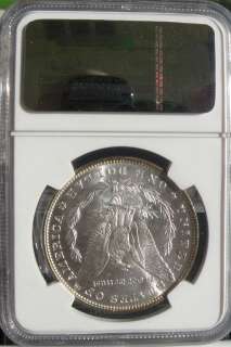 USA 1886 Morgan $1 NGC MS64 RAINBOW  