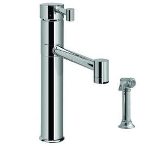 Graff GN 4505 LM28 BN One Handle Kitchen Faucet with Sidespray Brushed 
