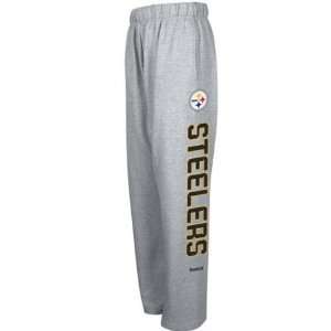  Mens Pittsburgh Steelers Athletic Gray Lounge Pants 