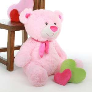 Shaggy 27 Brilliant Pink Teddy Bear By Giant Teddy Bear